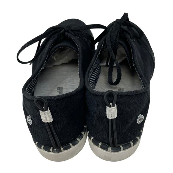 Cloudsteppers by Clark’s Glow Lace Sneakers Women’s Size 8 Black Canvas Comfort - Picture 9 of 10